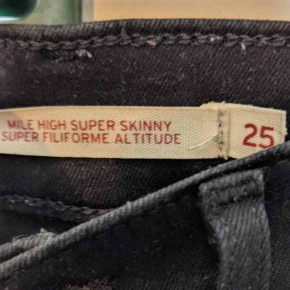 Levi's | Mile High Super Skinny Women's Jeans - Picture 7 of 8